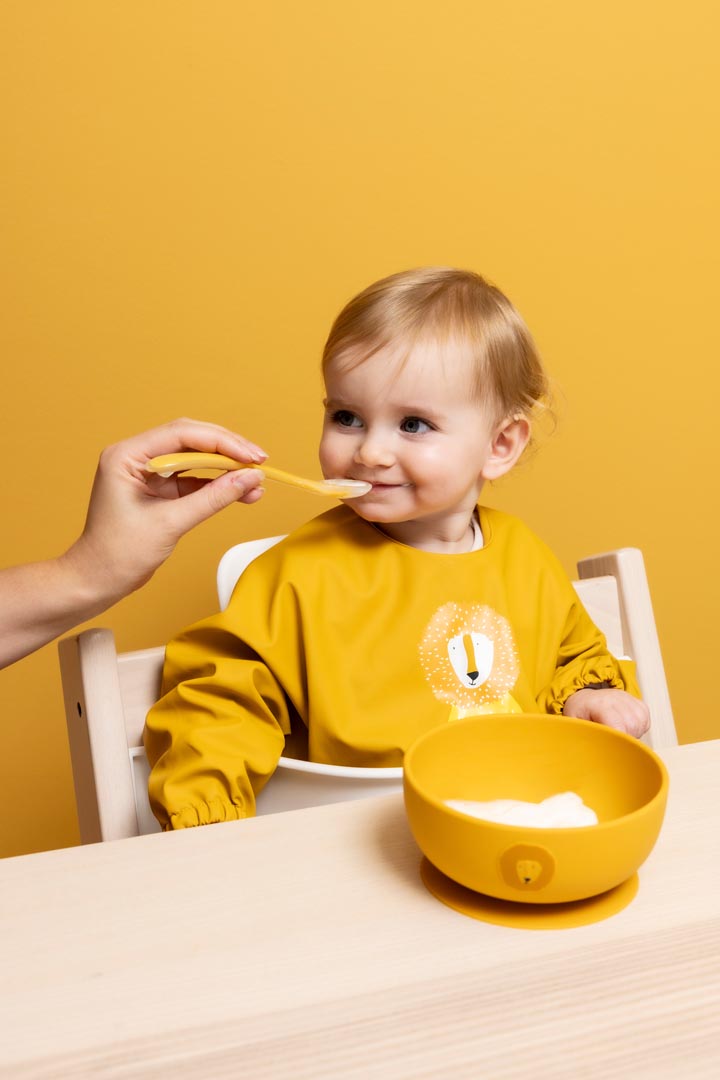 Cucharas de alimentación para bebé 3-pack - Mr. Lion